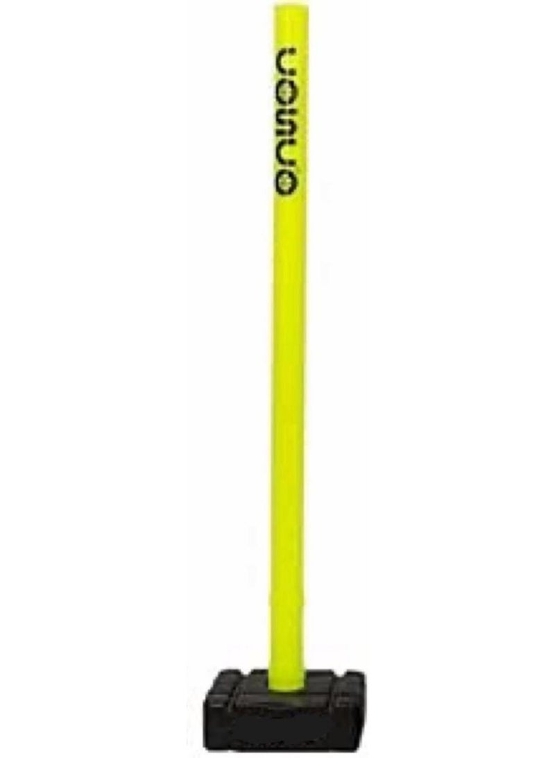 كوسكو بوابات كريكيت بلاستيكية متينة مع قاعدة قابلة للملء وحقيبة حمل - جذوع متينة مع حامل ثابت، محمولة ومناسبة لجميع الأعمار - Image 3